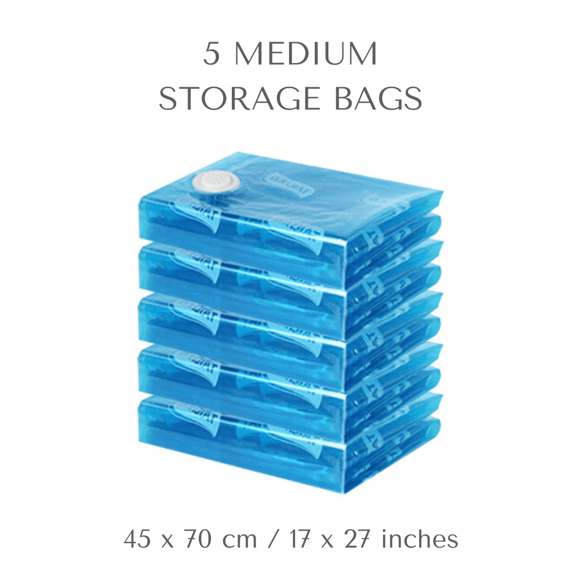 AirBaker Vacuum Storage Bags Space Saver for Clothes Blankets Clothing  Traveling Comforters Mattress Vacuum Sealer Bag with Travel Pump (15 Pack)