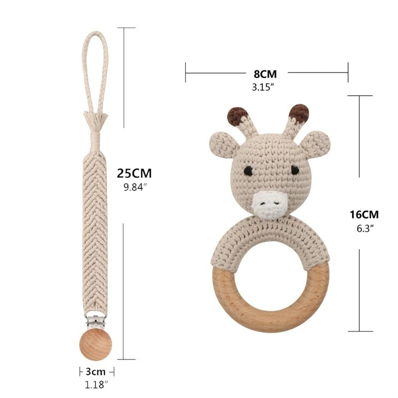 Baby Crochet Teething Set - Skaldo & Malin