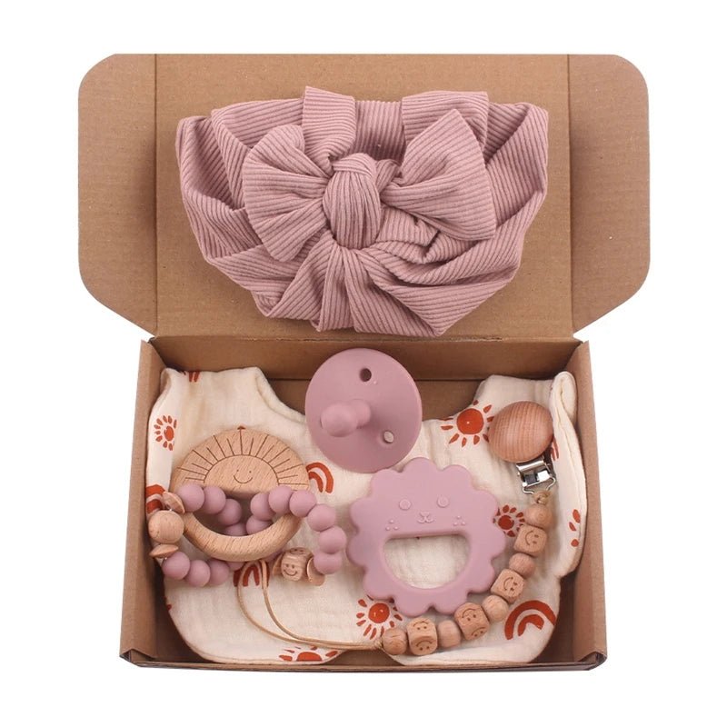 Baby Girl Bow & Teething Set - Skaldo & Malin