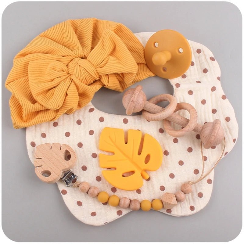 Baby Girl Bow & Teething Set - Skaldo & Malin