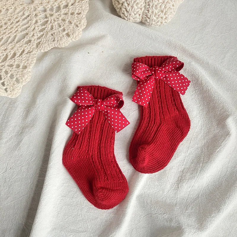 Baby Girl Soft Christmas Socks 0 - 5 Years - Skaldo & Malin