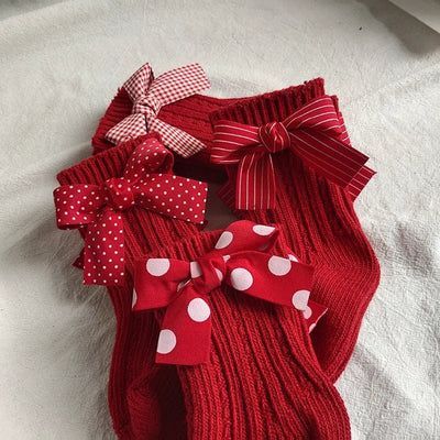 Baby Girl Soft Christmas Socks 0 - 5 Years - Skaldo & Malin