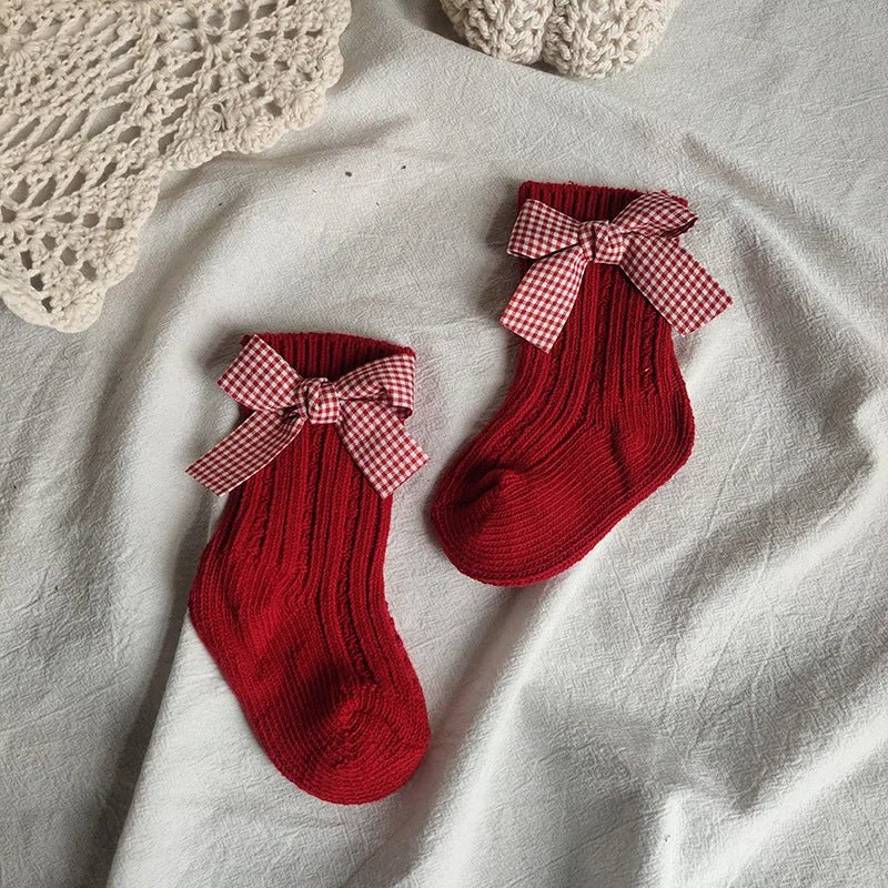 Baby Girl Soft Christmas Socks 0 - 5 Years - Skaldo & Malin