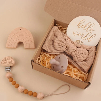 Baby Girl Teether & Hairbow Set - Skaldo & Malin