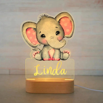 Custom Animal Night Light - Skaldo & Malin