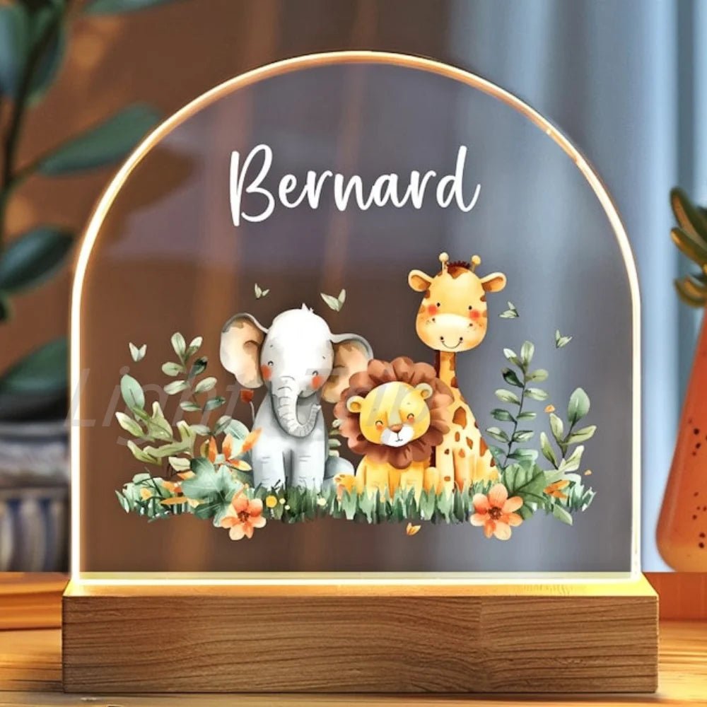 Custom Baby & Kids Night Light - Skaldo & Malin