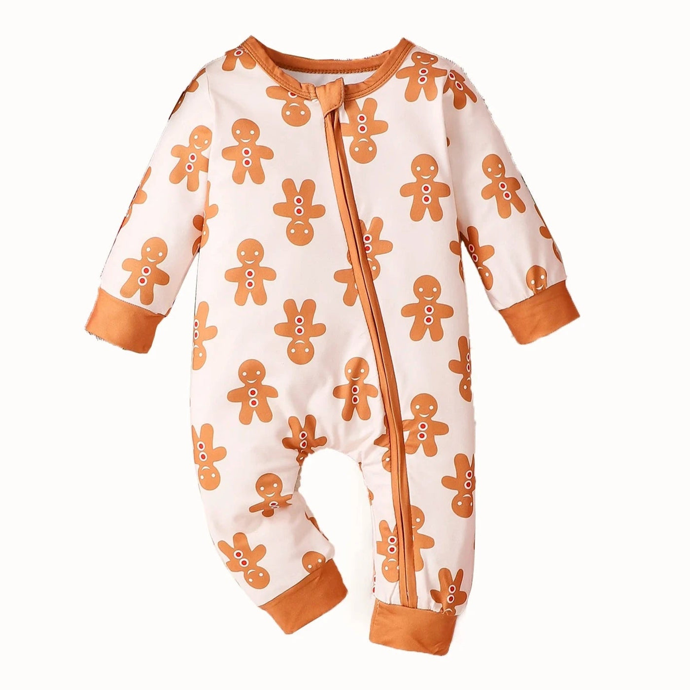 Ginger Breadman Jumpsuit Baby 3 - 18 Months - Skaldo & Malin