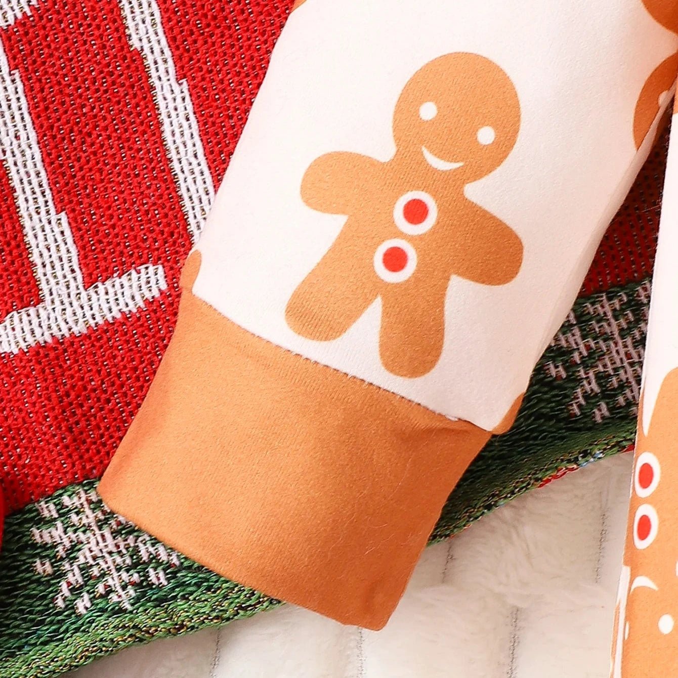 Ginger Breadman Jumpsuit Baby 3 - 18 Months - Skaldo & Malin