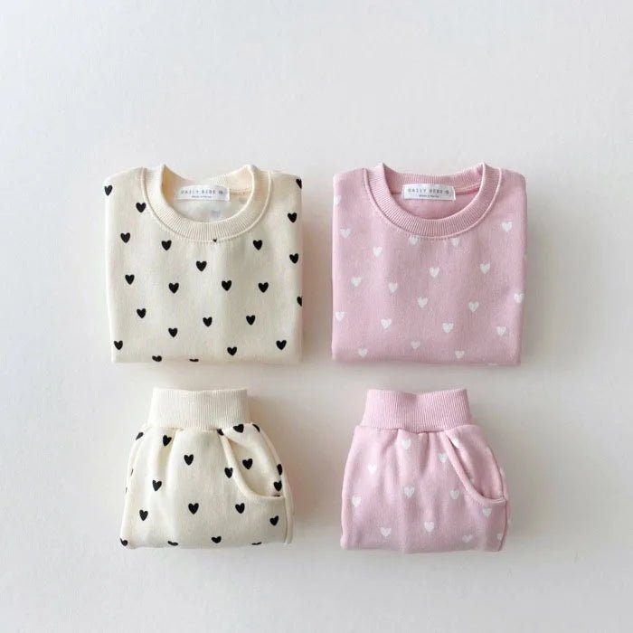 Hearts Sweater & Pants Set - Skaldo & Malin