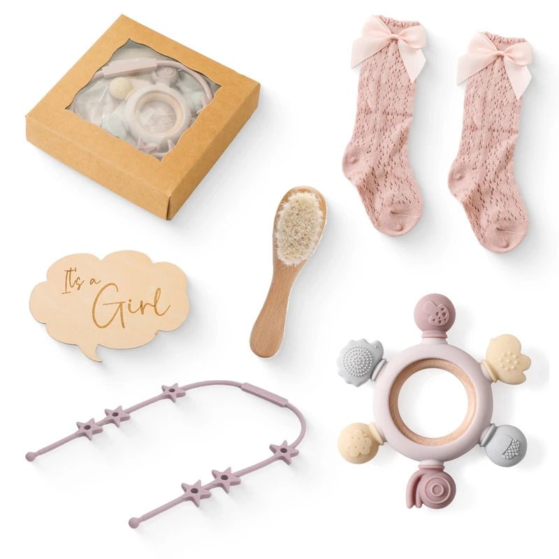 It's A Girl Newborn Gift Set - Skaldo & Malin