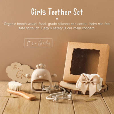 It's A Girl Newborn Gift Set - Skaldo & Malin