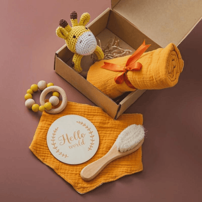 Newborn Hello Disc & Bath Set - Skaldo & Malin