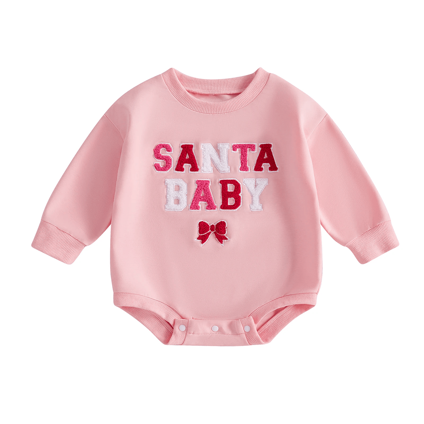 Santa Baby Long Sleeve Romper Baby Toddler 0 - 18 Months - Skaldo & Malin