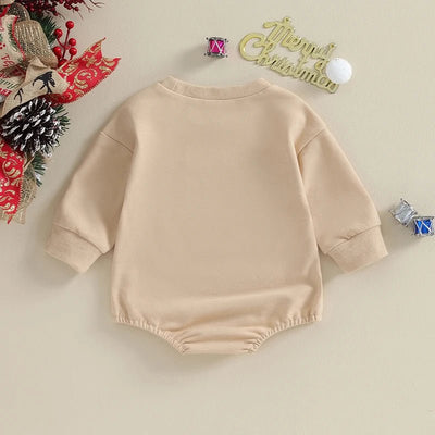 Santa Baby Long Sleeve Romper Baby Toddler 0 - 18 Months - Skaldo & Malin