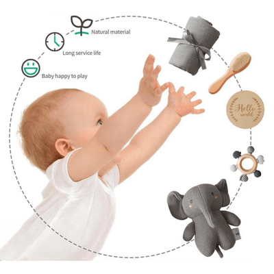 Soft Doll Rattle Play Set - Skaldo & Malin