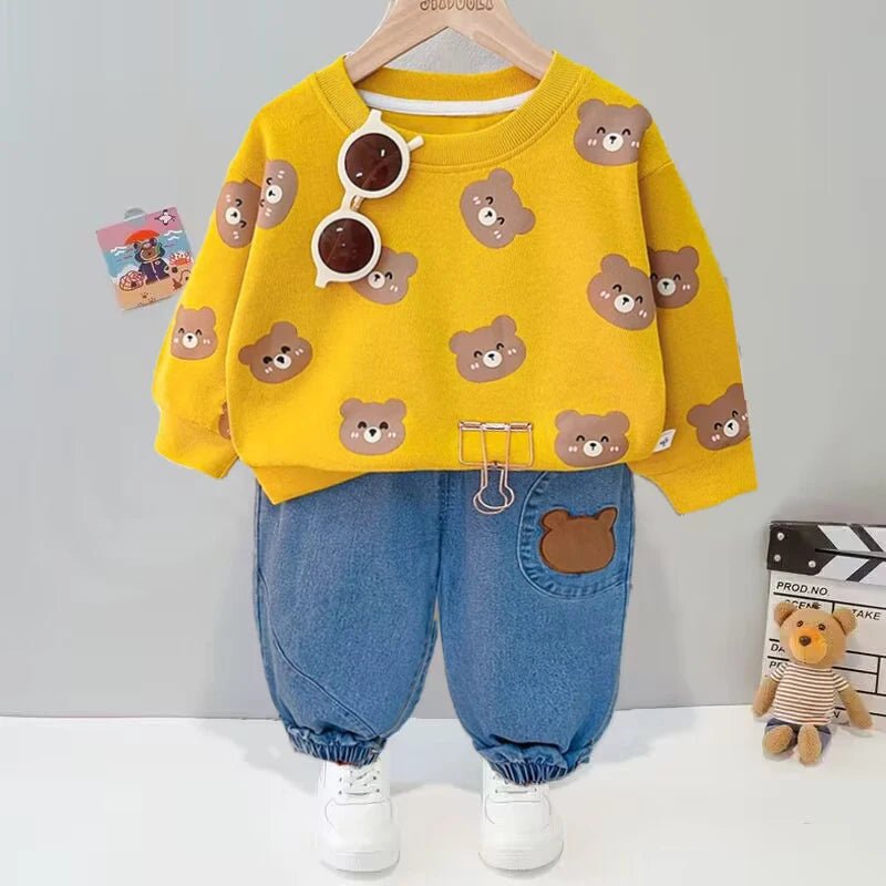 Cotton Long Sleeve & Pants Set 3-48 Months - Skaldo & Malin