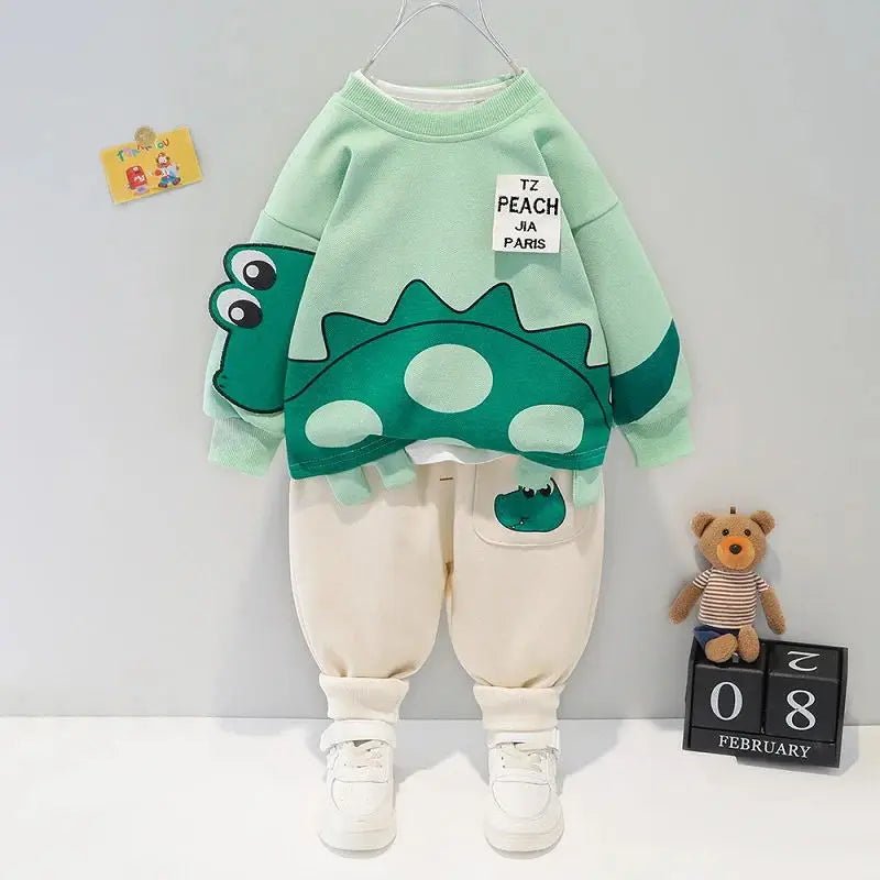 Cotton Long Sleeve & Pants Set 3-48 Months - Skaldo & Malin