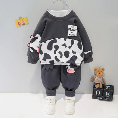 Cotton Long Sleeve & Pants Set 3-48 Months - Skaldo & Malin