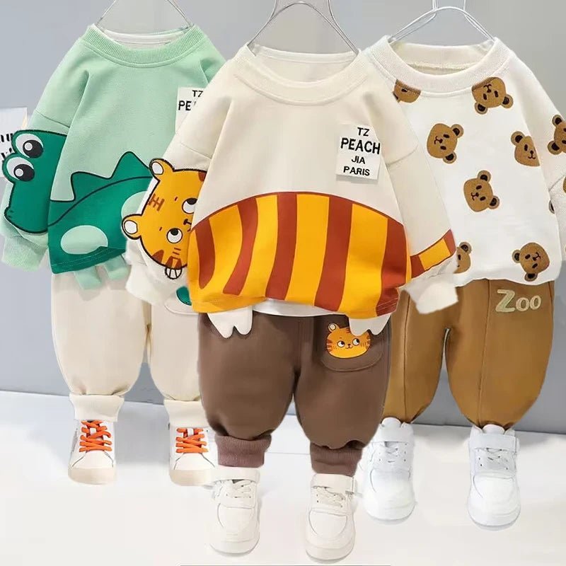 Cotton Long Sleeve & Pants Set 3-48 Months - Skaldo & Malin