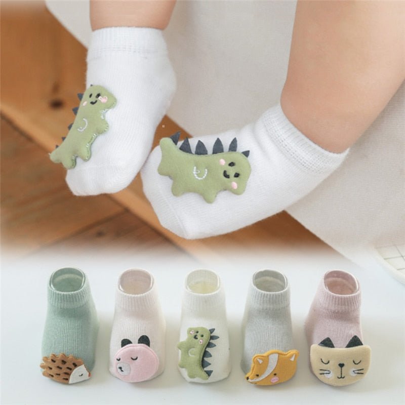 Cute Animal Anti-slip Socks Halloween Christmas Baby Toddler 0-36 Months - Skaldo & Malin