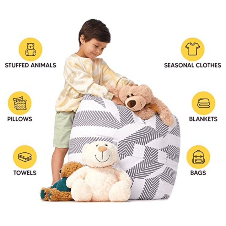 Bean bag teddy shops storage