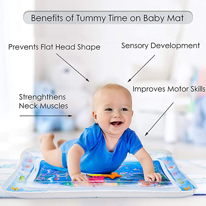 Olivia Cold & Warm Water Tummy Time Mat - 🎉 Buy 1 Get 1 Free